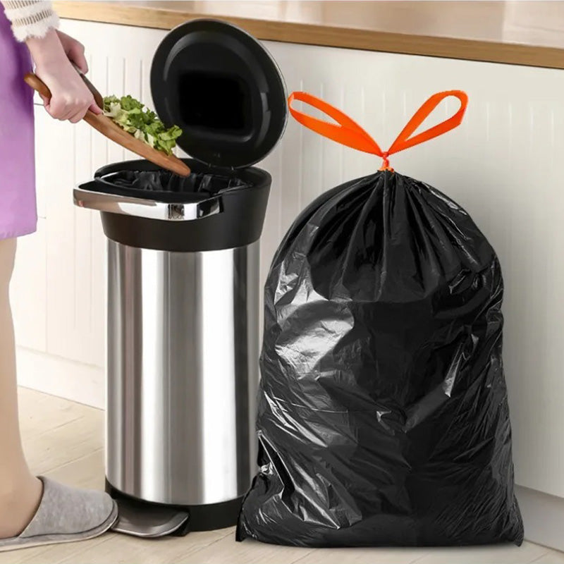 🔥Heavy Duty Black Trash Bags 90 Pack💪 Leakproof 60-100L Extra Large Capacity🌿 Thick Eco-Friendly Drawstring | TikTok Kitchen Must-Have 🔥Heavy Duty Black Trash Bags 90 Pack💪 Leakproof 60-100L Extra Large Capacity🌿 Thick Eco-Friendly Drawstring | TikTok Kitchen Must-Have